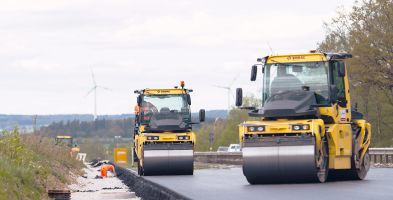 Franz LEHNEN: Ausbau der B 50 Simmern – Einbau von Niedrigtemperaturasphalt